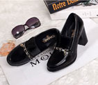 2016 classic chanle shoes in Patent leather Heel Height 8cm CHW0955