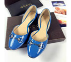 2016 gucci Flats shoes in Paint leather GWS213