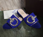 2016 gucci Slippers in Velvet GWS218