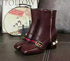 2016 gucci women Boots in Calfskin Leather GWS310