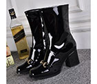 2016 gucci women Boots in Calfskin leather Heel Height 7cm GWS264