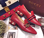 2016 gucci women classic shoes in Calfskin leather GWS338