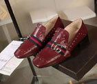 2016 gucci women shoes in Cowhide Leather GWS158