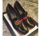 2016 gucci women shoes in Patent leather GWS251