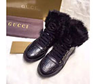 2016 gucci women sneakers shoes in Calfskin leather GWS386