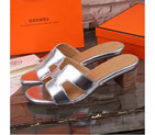 2016 hermes classic women Slippers in Calfskin leather HWS096