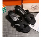 2016 hermes new arrivals women Slippers in Calfskin leather HWS130