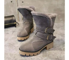 2016 latest Burberry women Nubuck Leather Snow Boots BWS0023