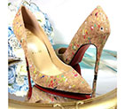 2016 latest Christian Louboutin high-heeled shoes 11cm CLWS0163