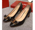 2016 new arrivals Ferragamo calfskin leather women shoes LFWS0093