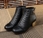 2016 new arrivals chanel short boots CHW0882