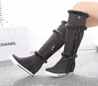 2016 new arrivals chanel velvet Boots CHW0868