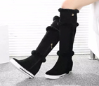 2016 new arrivals chanel velvet Boots CHW0867