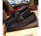 2016 new arrivals louis vuitton Calfskin leather Men shoes SML0401