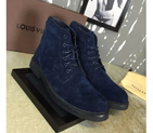 2016 new arrivals louis vuitton Nubuck Leather men casual Boots SML0357