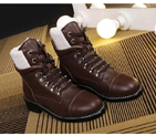 2016 new arrivals sheepskin leather Casual Boots CHW0894