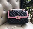 2017 Chanel Classic Flap Bag Black Original Sheepskin Leather 1112 Gold hardware 1112
