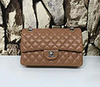 2017 Chanel Classic Flap Bag Original Lambskin Leather 1112 Silver hardware 1112