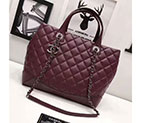 2017 Chanel Shoulder Tote bag Original Sheepskin Leather A30900 Claret A30900