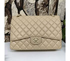 2017 Classic Chanel Maxi Double Flaps Bag A58601 Original Caviar Leather A58601