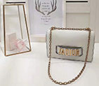2017 Dior JA DIOR FLAP BAG WITH CHAIN IN Original CALFSKIN leather 0117