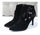2017 Dior women Boot in velvet Heel 8cm DSW0287