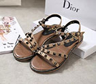 2017 Dior women Sandals with rivet DSW0260