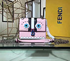 2017 Fendi SMALL KAN I bag in calfskin leather 8M03819 8M03819