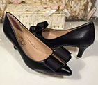 2017 Ferragamo women shoes in Lambskin leather Heel Height 5cm LFWS0169