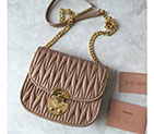 2017 MiuMiu Shoulder Bag in Sheepskin leather 5BD032 5BD032