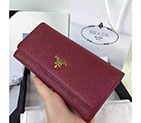 2017 Prada Bi-Fold Wallet Original leather 1M1132 1M1132