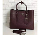 2017 Prada Original Calfskin Leather Tote Shoulder Bag BN2820 BN2820