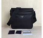 2017 Prada Original Nylon with Calfskin leather Men Shoulder Bag VA0797 VA0797