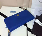 2017 Prada Zip Around Wallet Original leather 1M0506 1M0506