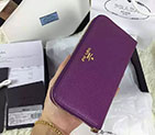 2017 Prada Zip Around Wallet Original leather 1M0506 1M0506
