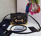 2017 Prada cahier bag Original Calfskin Leather 1BH018 1BH018