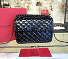 2017 VALENTINO GARAVANI ROCKSTUD SPIKE MEDIUM BAG 0122 0122