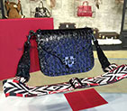 2017 Valentino GUITAR ROCKSTUD ROLLING CROSS BODY BAG 0937 0937