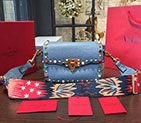 2017 Valentino GUITAR ROCKSTUD ROLLING CROSS SMALL BAG 0936M 0936M
