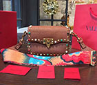 2017 Valentino GUITAR ROCKSTUD ROLLING CROSS SMALL BAG 0936M 0936M