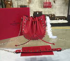 2017 Valentino Mini Garavani Rockstud bucket bag 0678 0678