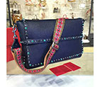 2017 Valentino Men ROCKSTUD ROLLING MESSENGER 0551 0551