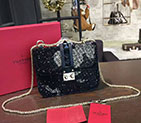 2017 Valentino NOIR SMALL CHAIN CROSS BODY BAG 2311 2311