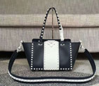 2018 Valentino ROCKSTUD ROLLING SMALL TOTE 0972 0972