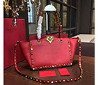 2017 Valentino ROCKSTUD ROLLING SMALL TOTE 0972 0972