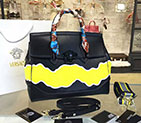 2017 Versace PALAZZO EMPIRE WAVE LEATHER BAG V1111 V1111