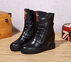 2017 gucci women Boots shoes in Calfskin leather GWS643