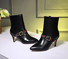 2017 gucci women Boots shoes in Calfskin leather Heel Height 7.5cm GWS650