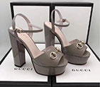 2017 gucci women Sandals in Calfskin leather Heel Height 13cm GWS559