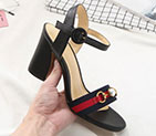 2017 gucci women Sandals in Lambskin leather Heel Height 8cm GWS565